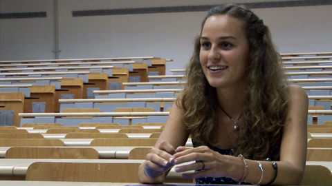 Andrea Hernández: 'Vull ser metge per ajudar al malalt i als seus familiars'