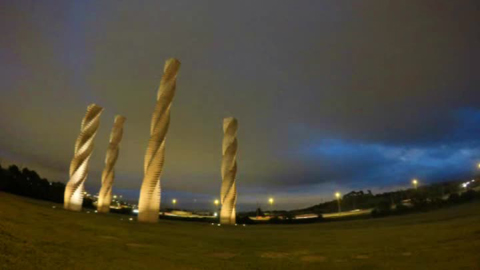Les columnes de la UAB (time- lapse)